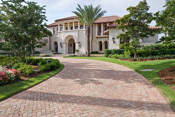 Permeable Paver Driveway in Beechwood, MS